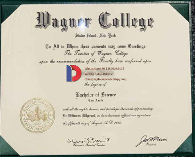 2020 Year Sample Case of Wagner College Degree