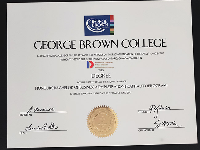 2017 Graduation Samples from George Brown College