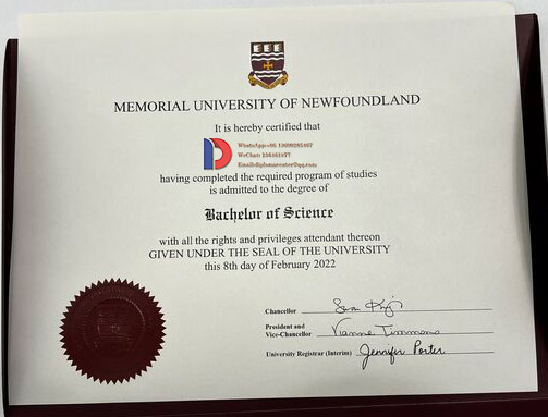 2022 Annual Sample Case of Degrees from Memorial University of Newfoundland
