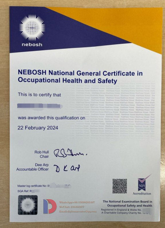 2024 NEBOSH Occupational Safety Certificate Sample