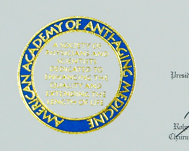A4M certificate Samples