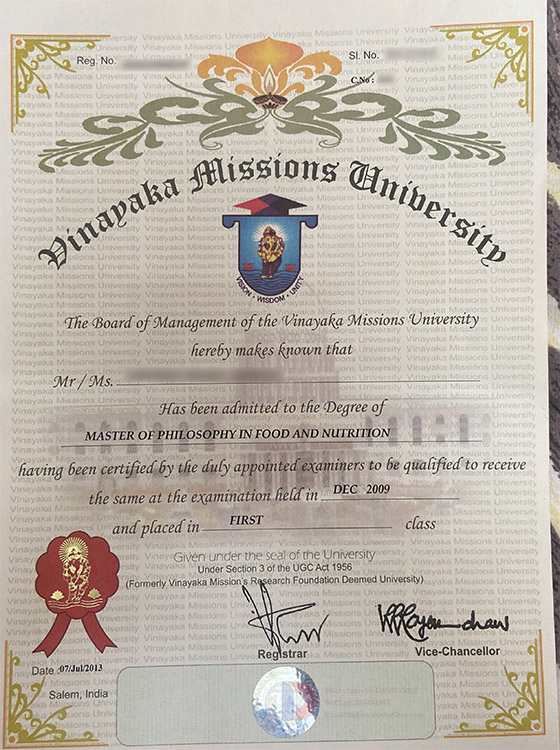 Winaikakai Mission University 2009 Degree Samples Case