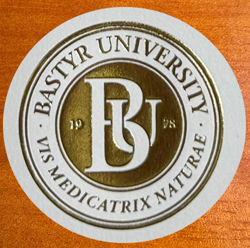 Bastille University Degree Engraved Seal