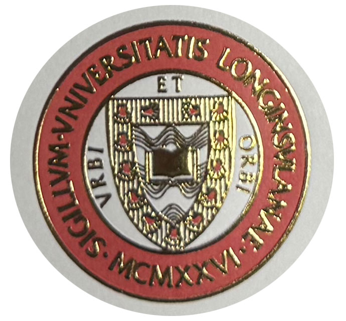 LIU's Degree Certificate Engraved Seal
