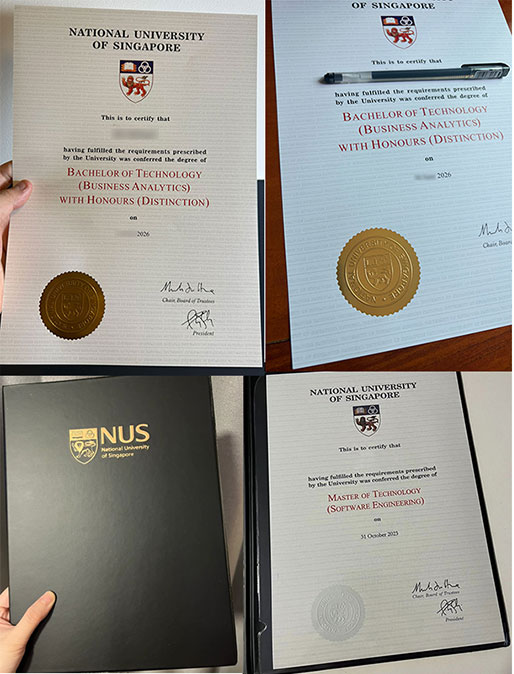 2026 NUS Degree Sample