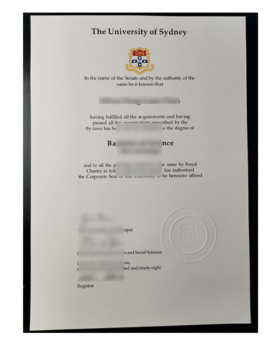 USYD fake diploma|The University of Sydney bachelor fake degree sample