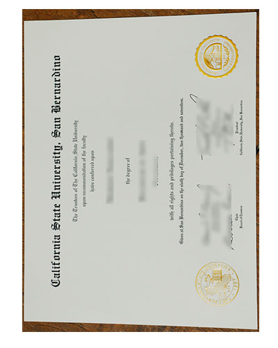 CSUSB fake degree|where to buy fake California State University diploma