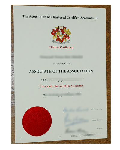 ACCA Forgery certificate-Order Fake ACCA certificate Online