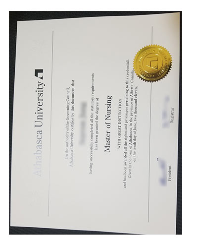 buy Athabasca Universit Nursing fake diploma degree|AU fake degree