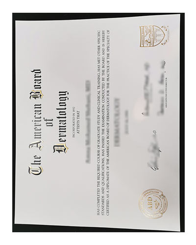 ABD fake certificate|buy fake American Board of Dermatology certificate online