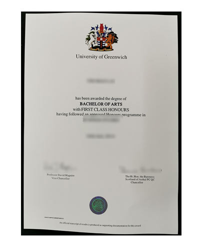 University of Greenwich fake diploma degree sample