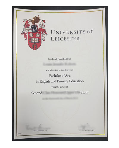 How to buy fake University of Leicester degree Certificate