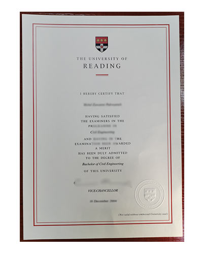 buy University of Reading master fake degree Online