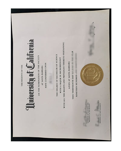 Buy University of California Santa Barbara Fake Degree Online