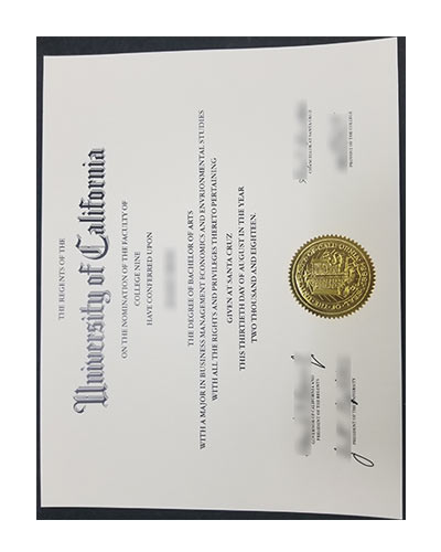 How to Obtain Forgery UC Santa Cruz (UCSC) Diploma Certificate