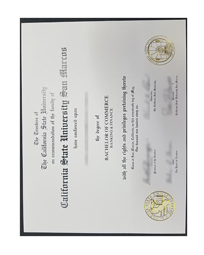 Buy Forgery CSUSM diploma degree certificate Online