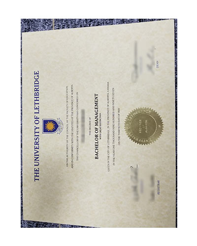 Buy fake University of Lethbridge degrees Online