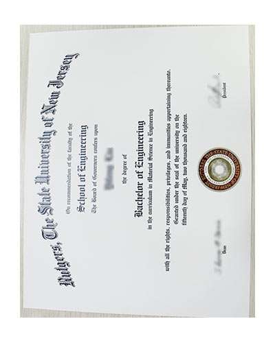 Buy Fake Rutgers University Diploma Degree Certificate Online