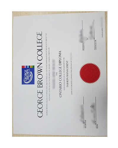 Buy Fake George Brown College degree certificate On