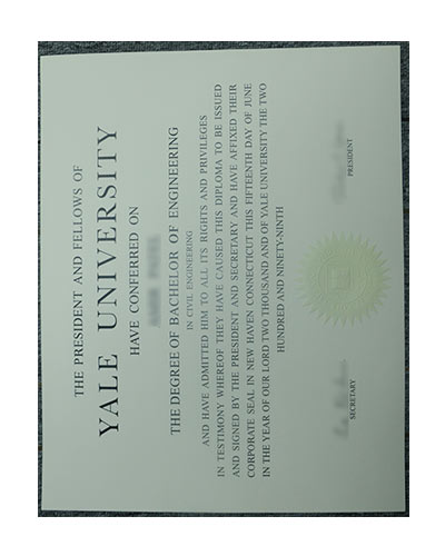 yale college diploma