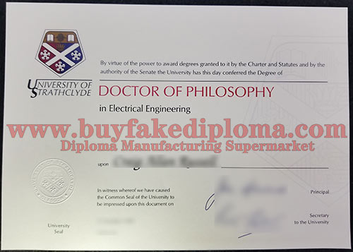 University of Strathclyde fake degree