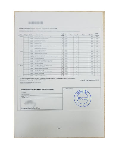 Where To buy Fake University Of Sussex Transcript Certificate