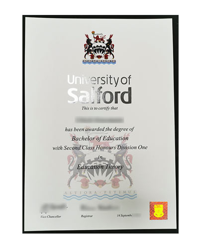 Buy Fake University of Salford degree Certificate Online