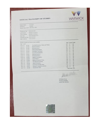 How To Order A Fake University Of Warwick diploma Transcript Online