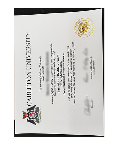 How to Buy Carleton University Fake Diploma Certificate Online