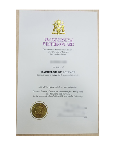 Where to Buy University of Western Ontario Fake Diploma 
