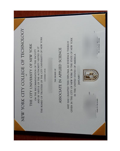 Where Can Buy New York City College of Technology diploma Certificate