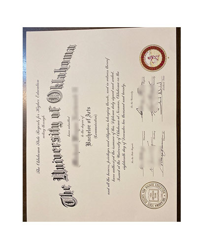OU Diploma Sample-Where to buy a fake degree from University of Oklahoma?