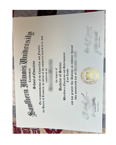How much does it cost to buy a fake Southern Illinois University certificate
