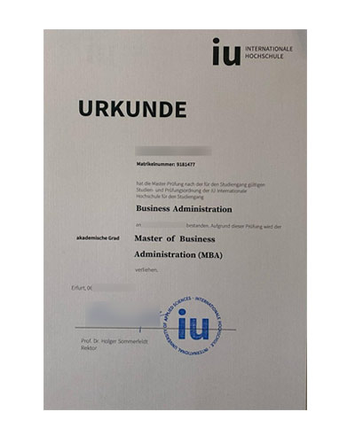 How much does it cost to purchase an IU Internationale Hochschul Degree