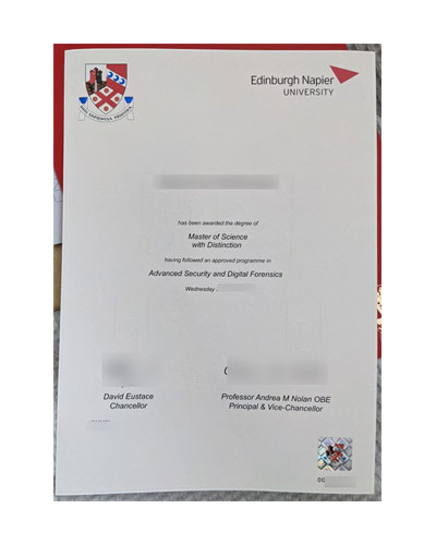How to buy Fake Edinburgh Napier University Diploma Certificate online?