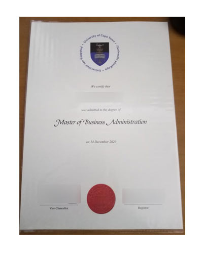 How do I get my  University of Cape Town in diploma Degree?