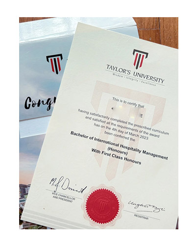 Where can I purchase a degree from Taylor's University?